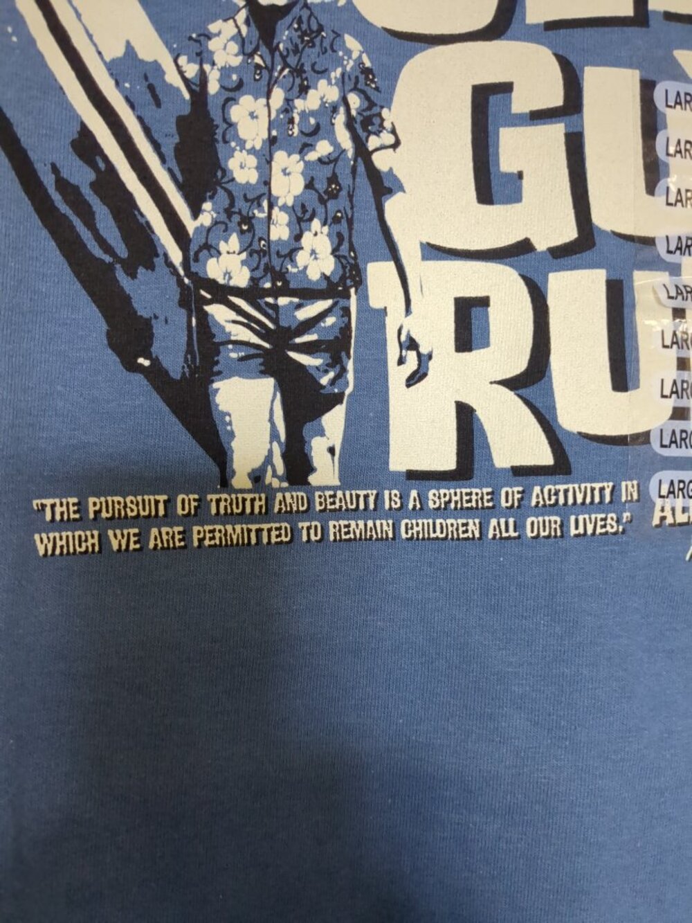 Vintage Old Guys Rule Einstein Short sleeve Tee Shirt - Picture 6 of 11